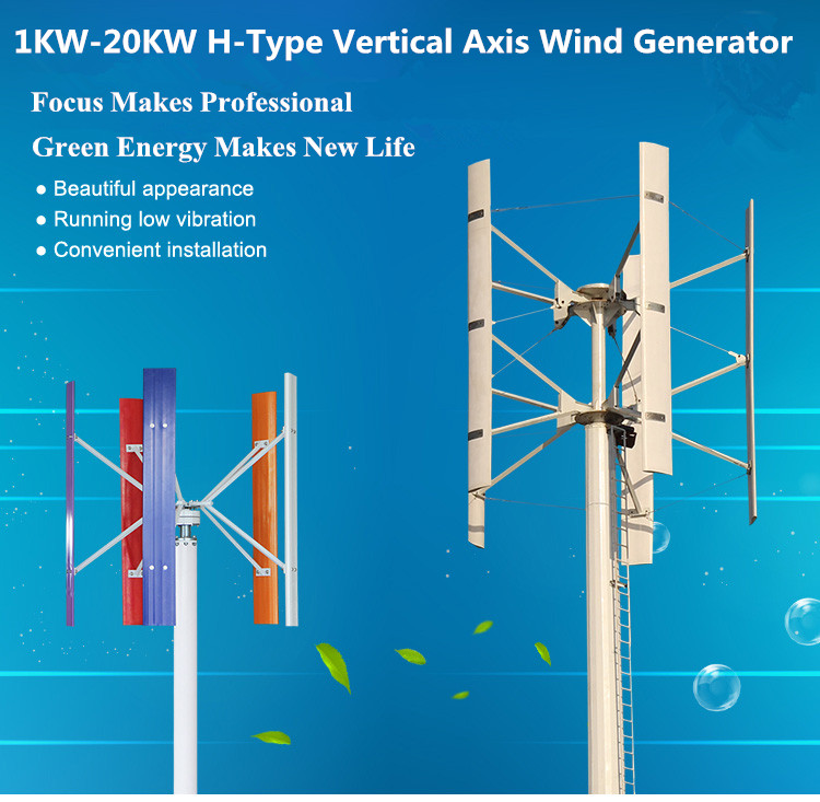 H-Type Vertical Axis Wind Turb
